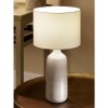 Blue and Grey Ombre Ceramic Table Lamp - Venus