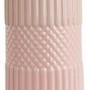 Pink Geo Textured Tall Ceramic Table Lamp - Meribel