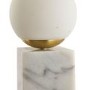 White Marble Orb Table Lamp - Emile