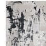 Black & Grey Rug with Marble Effect - 170 x 120 cm - Aurora