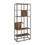 Foster 70" 5-Shelf Bookshelf - Reclaimed Barnwood