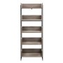 Foster Metal and Wood Bookcase in Driftwood
