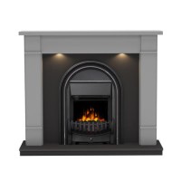 Be Modern Broadwell Dark Grey Freestanding Electric Fireplace Suite 48 Inch Be Modern Broadwell Dark Grey Freestanding Electric Fireplace Suite 48 Inch