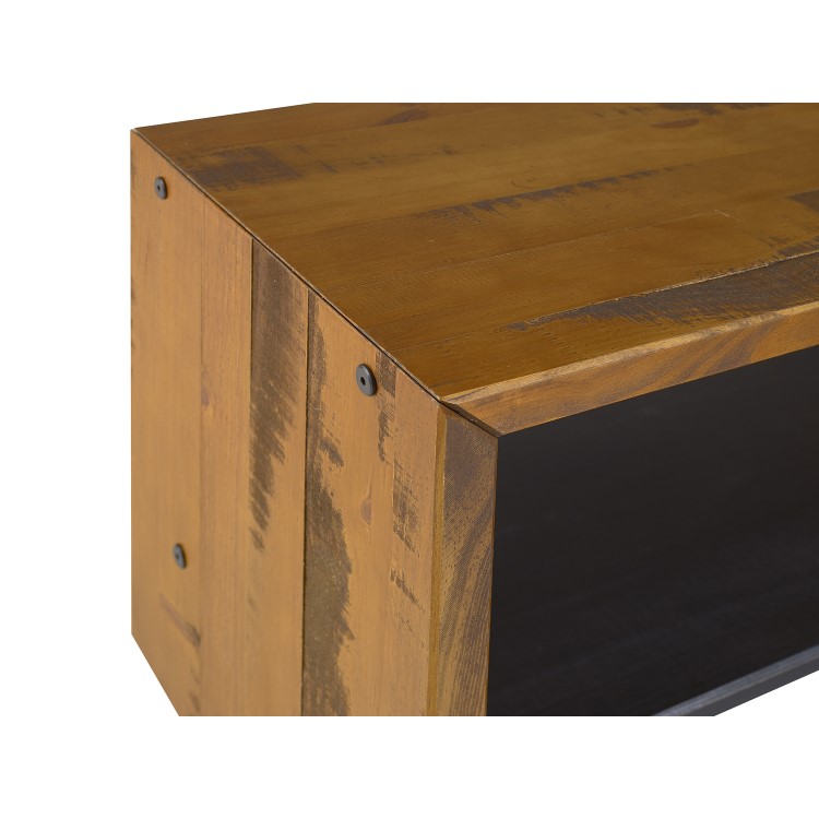 Solid Wood Shoe Storage Bench - Foster