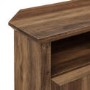 Reclaimed Wood Corner TV Unit with Storage - TVs up to 50" - Foster