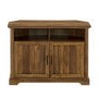 Reclaimed Wood Corner TV Unit with Storage - TVs up to 50" - Foster