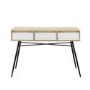 Light Wood Console Table with Storage - Foster