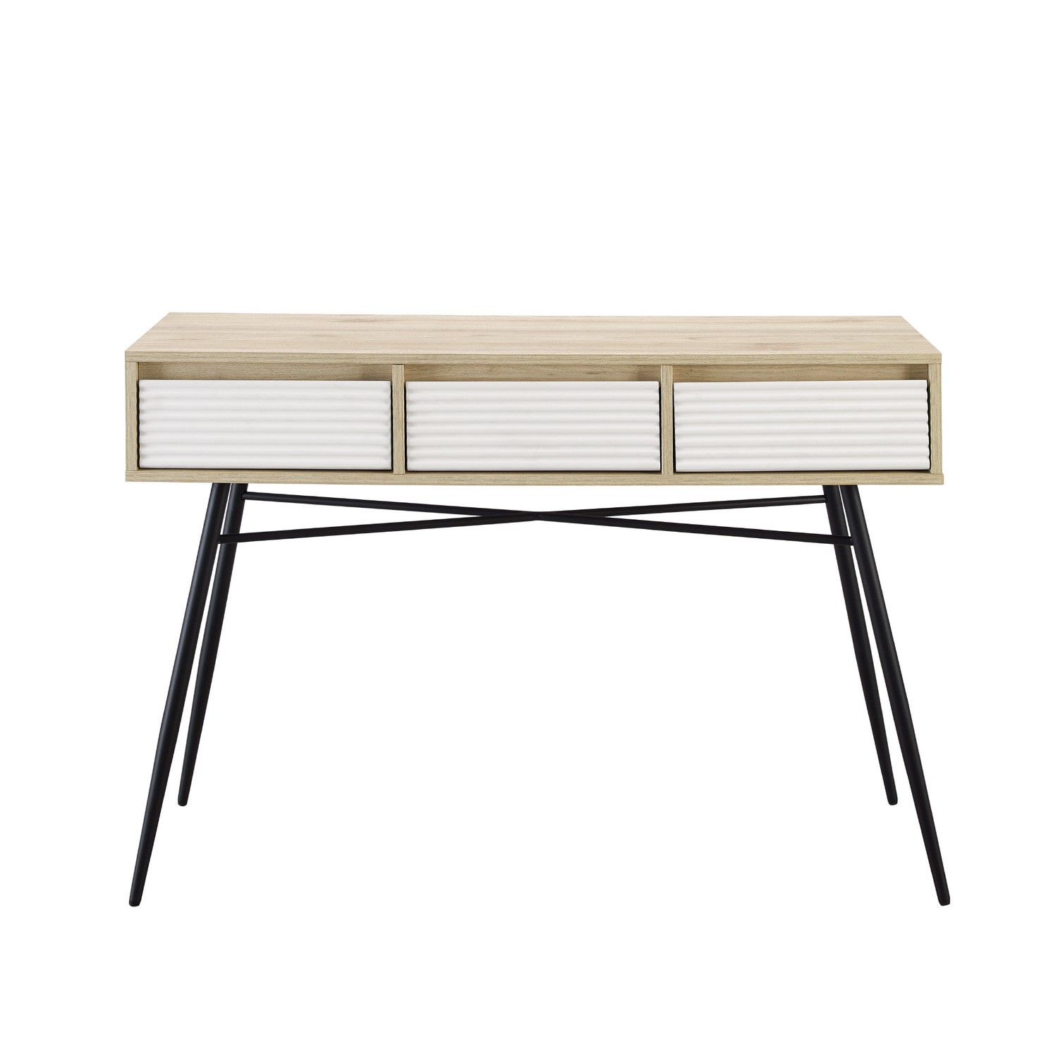 Light Wood Console Table with Storage Foster Furniture123