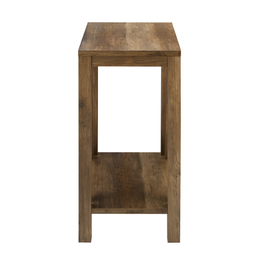 Rectangle Reclaimed Wood Side Table - Foster