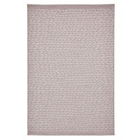 Large Pink Woven Indoor/Outdoor Rug - 160 x 220 