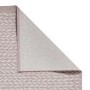 Large Pink Woven Indoor/Outdoor Rug - 160 x 220 