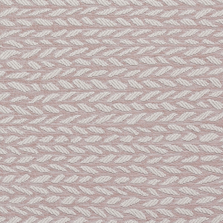 Large Pink Woven Indoor/Outdoor Rug - 160 x 220 