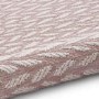 Large Pink Woven Indoor/Outdoor Rug - 160 x 220 