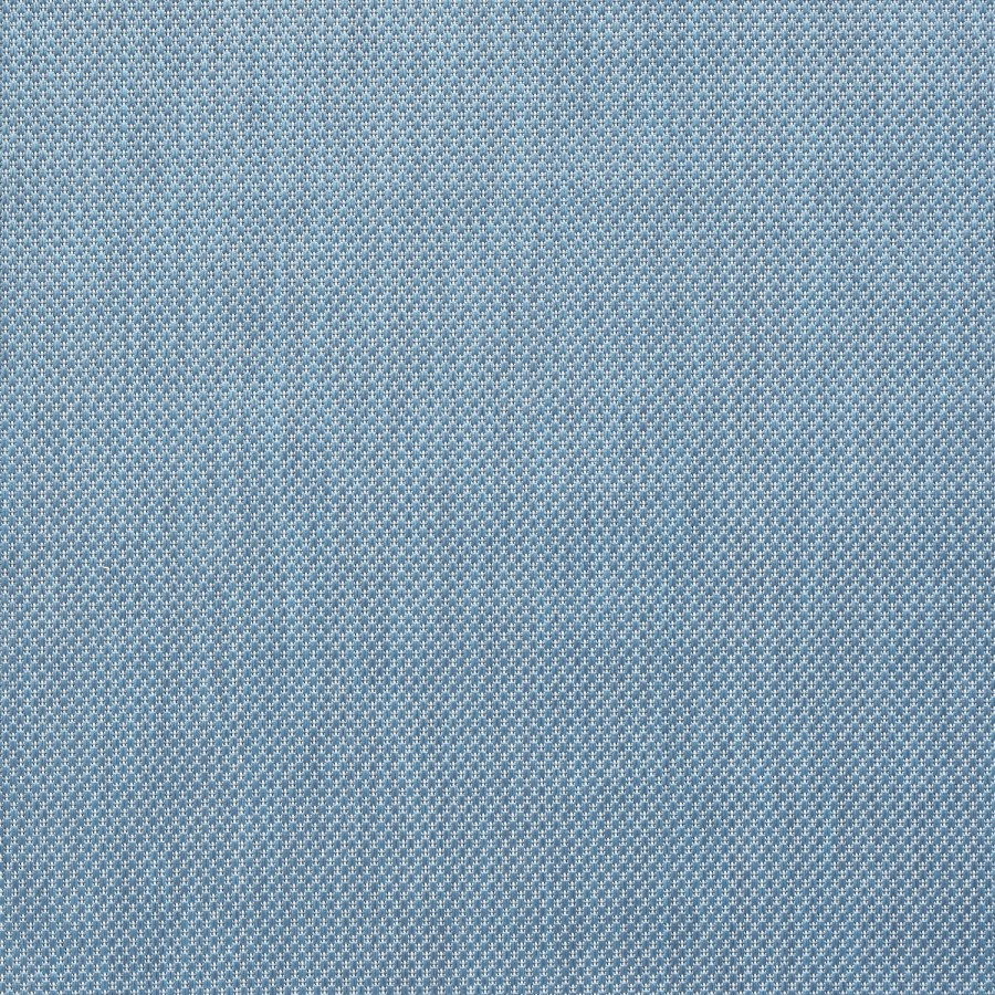 Large Blue Jute Indoor/Outdoor Rug - 160 x 230 