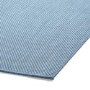 Large Blue Jute Indoor/Outdoor Rug - 160 x 230 