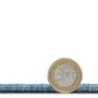 Large Blue Jute Indoor/Outdoor Rug - 160 x 230 