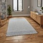 Large Blue Jute Indoor/Outdoor Rug - 160 x 220 