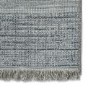 Large Blue Jute Indoor/Outdoor Rug - 160 x 220 