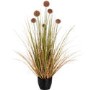 2ft Artificial Potted Pom Pom Grass Plant - Hill Interiors