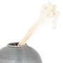 1ft Dried White Ball Flower Bunch of 20 - Hill Interiors
