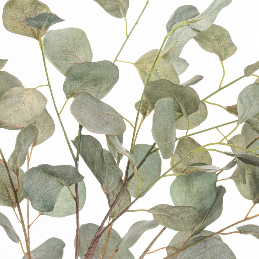 3ft Artificial Eucalyptus Tree in Metal Pot - Hill Interiors