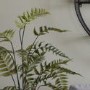Artificial Fern Plant with Cement Pot - 2ft - Caspian House