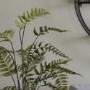 Artificial Fern Plant with Cement Pot - 2ft - Caspian House