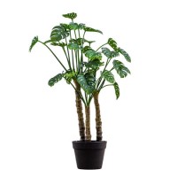 Artificial Potted Monstera Plant - 2ft - Caspian House