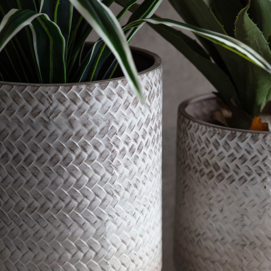 Metal Planter - 24 x 51 cm - Caspian House