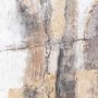 Large Square Bronze Painted Canvas Wall Art