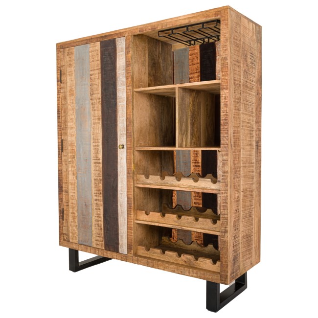 Large Mango Wood Drinks Cabinet