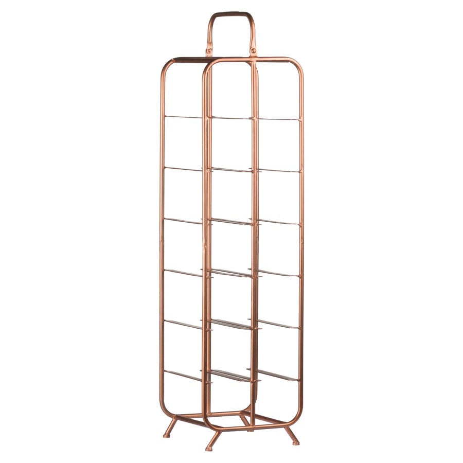 Copper Wine Rack - 12 Bottles 