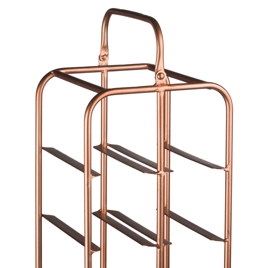 Copper Wine Rack - 12 Bottles 