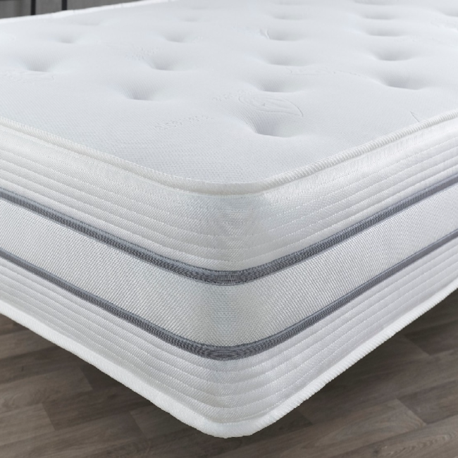 ONLY OPENED - Aspire Cool 1000 Pocket Sprung Tufted Mattress - King