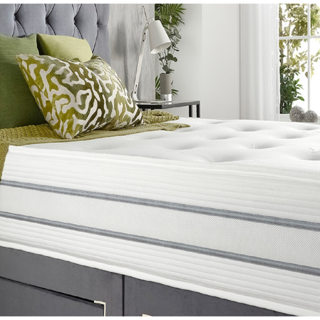 ONLY OPENED - Aspire Cool 1000 Pocket Sprung Tufted Mattress - King