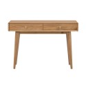 FOL104979 Oak Console Table with 2 Drawers - Jenson