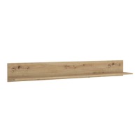 White and Oak Wall Shelf - Luci
