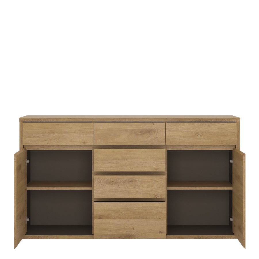 Shetland Large Wooden Sideboard with Draws