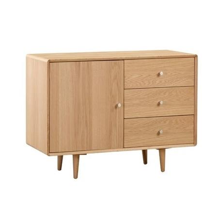 Small Solid Oak Sideboard - Marny