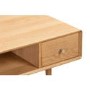 Large Solid Oak Coffee Table with 2 Drawers - Manny