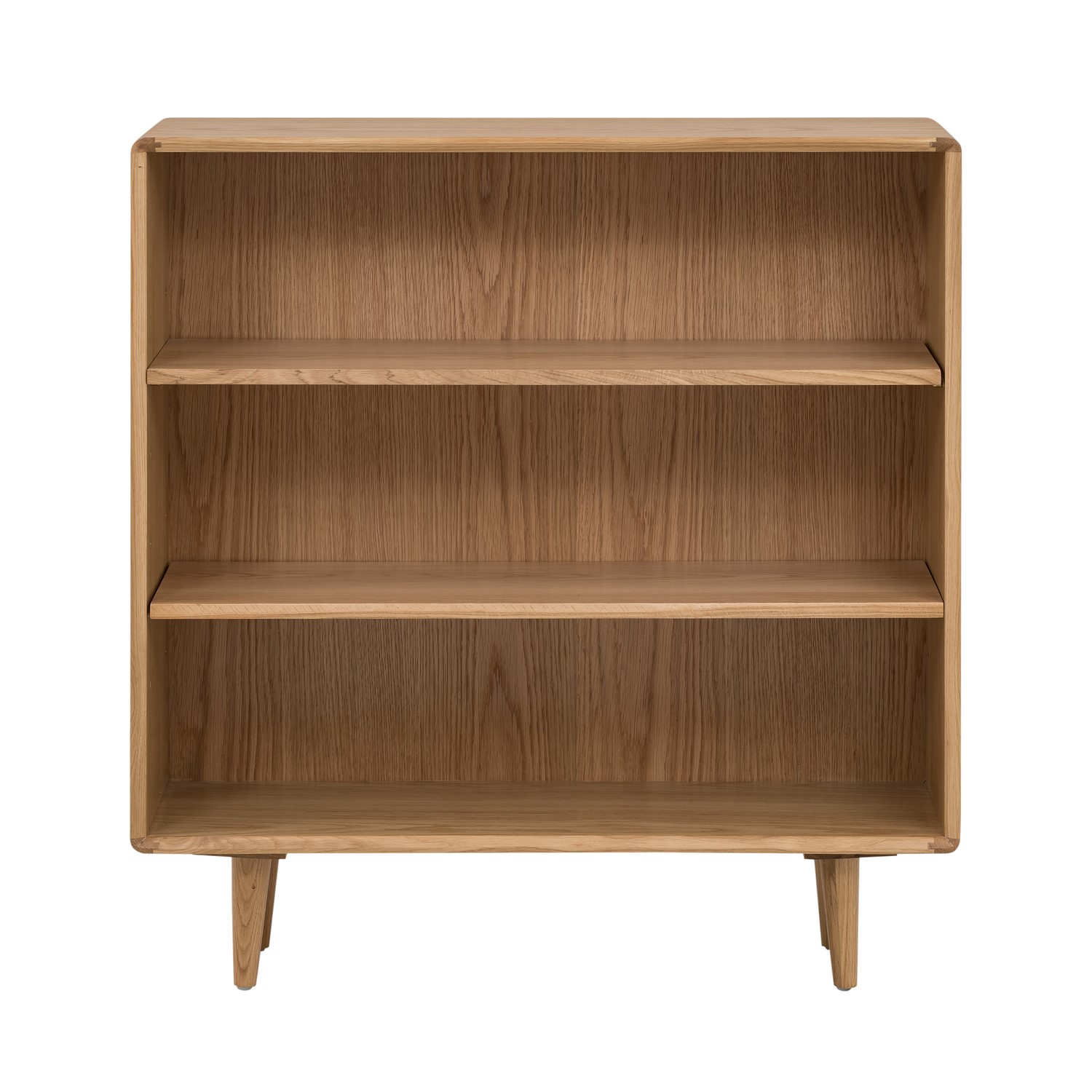 Photo of Low solid oak bookcase - manny