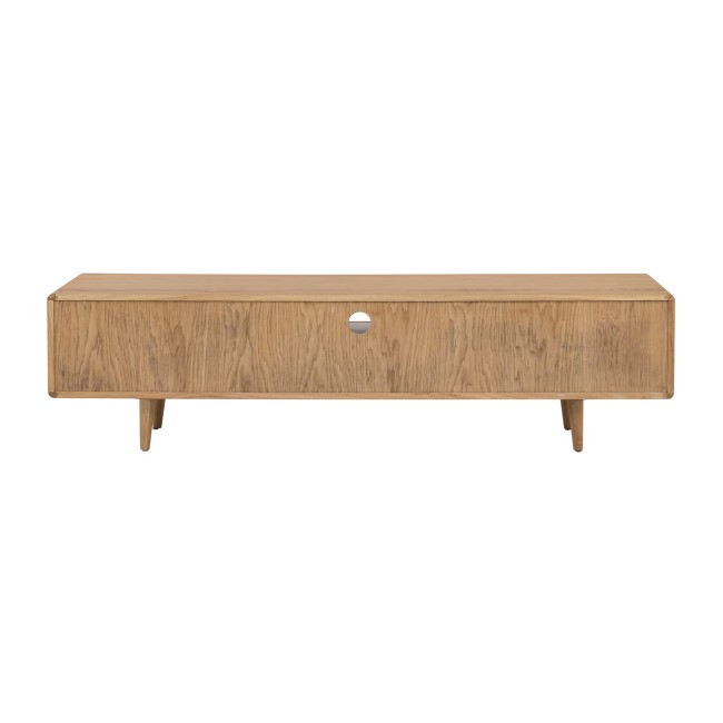 Large TV Stand with Storage in Solid Oak  - TV's up to 45" - Marny