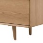 Large TV Stand with Storage in Solid Oak  - TV's up to 45" - Marny