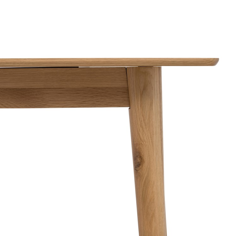 Large Solid Oak Dining Table - Seats 8 - Marny 