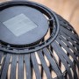 Caspian House Blakeney Black Solar LED Lantern 25 x 40cm