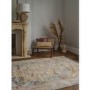 Large Distressed Persian Multicoloured Rug - 290 x 200 cm - Flores