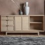 Large Oak Sideboard with Drawers - Kyoto