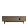 GRADE A2 - Wide Oak TV Stand with Storage - TV's up to 55" - Kyoto