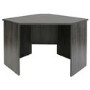 Dark Grey Wooden Corner Desk - Denver