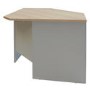 Light Grey Wooden Corner Desk - Denver